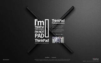 联想 thinkpad 网页截图 中国北京Rockblue网页设计师作品